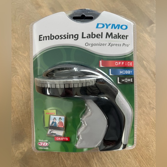 Dymo Office Nwtnew In Packaging Dymo Embossing Label Maker Poshmark